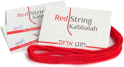 Pezzi bracciale corda rossa - 5,