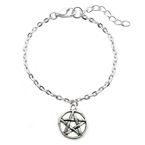 Bracciale pentacolo stella - bracciale,